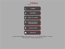 Tablet Screenshot of hierrosezekiel.com